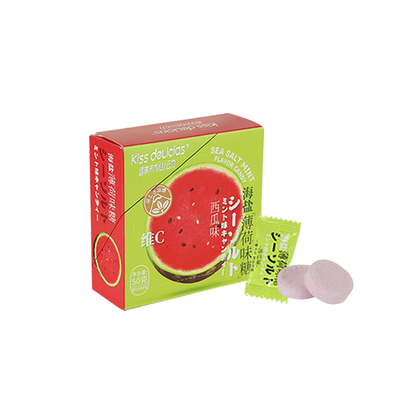 醇然心动海盐薄荷糖50克盒装