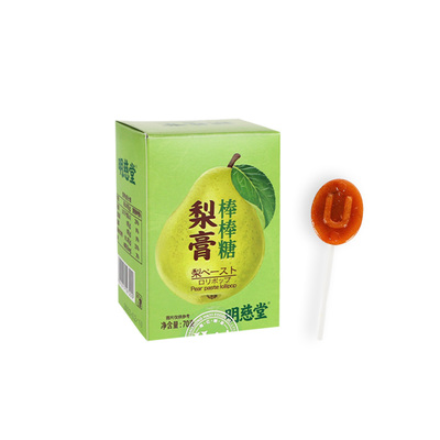 明慈堂梨膏/枇杷膏棒糖