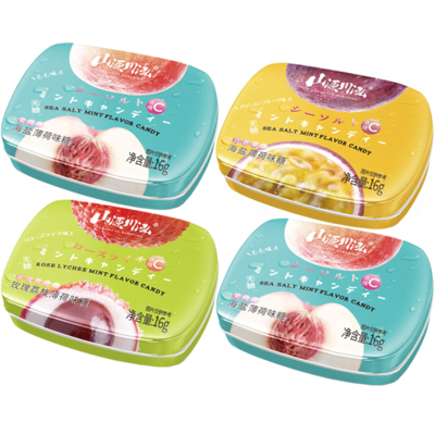 山源川泓YAMAMOTO KAWAHIRO薄荷糖铁盒装